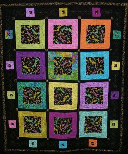 Dragonfly quilt